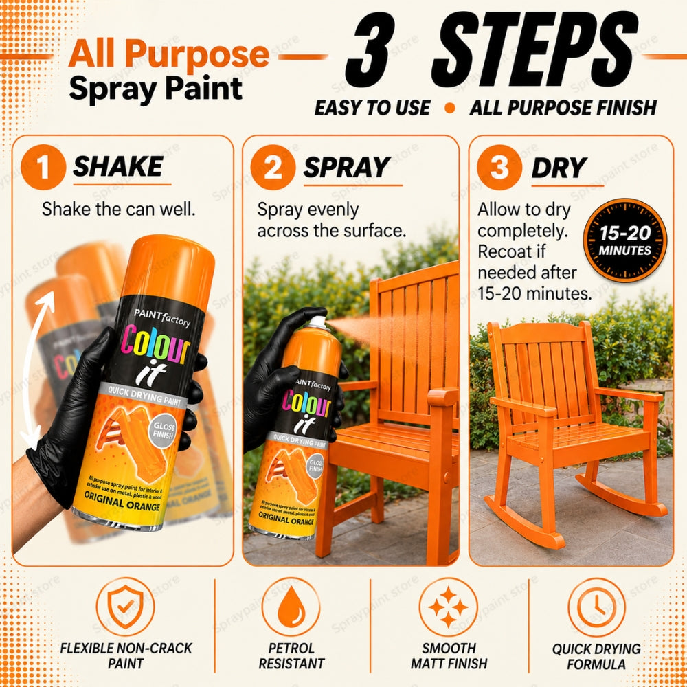 All Purpose Spray for Metal, Wood & Plastic