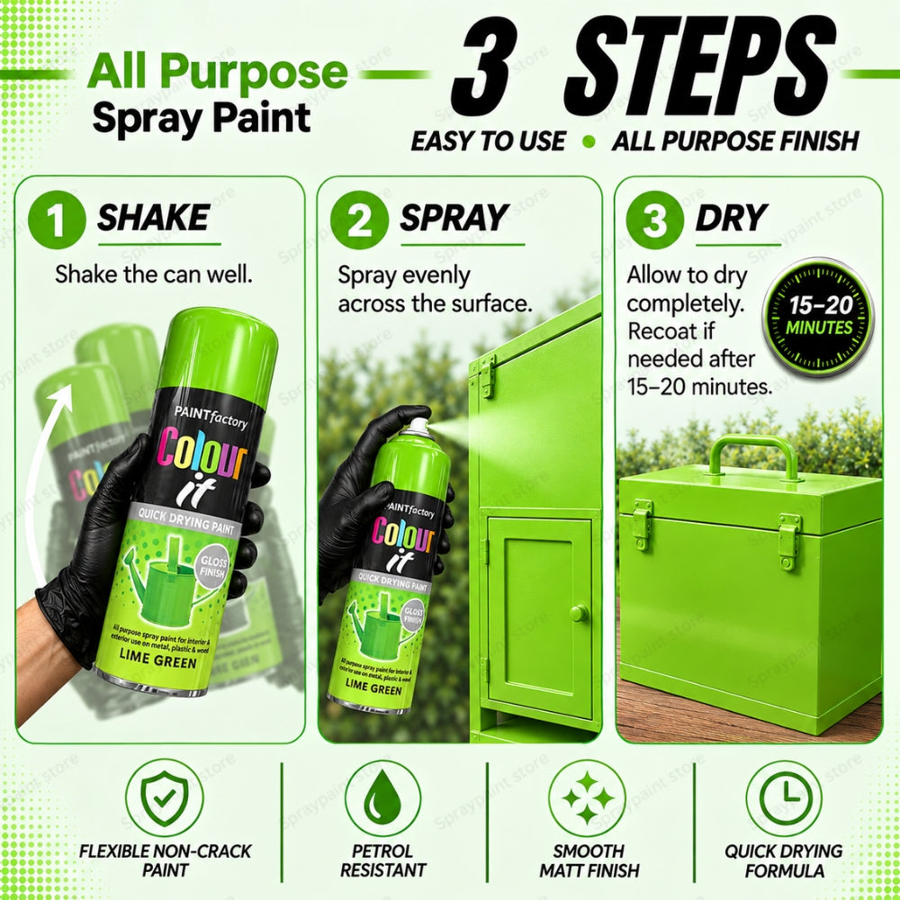 Lime Green Gloss 400ml - IT
