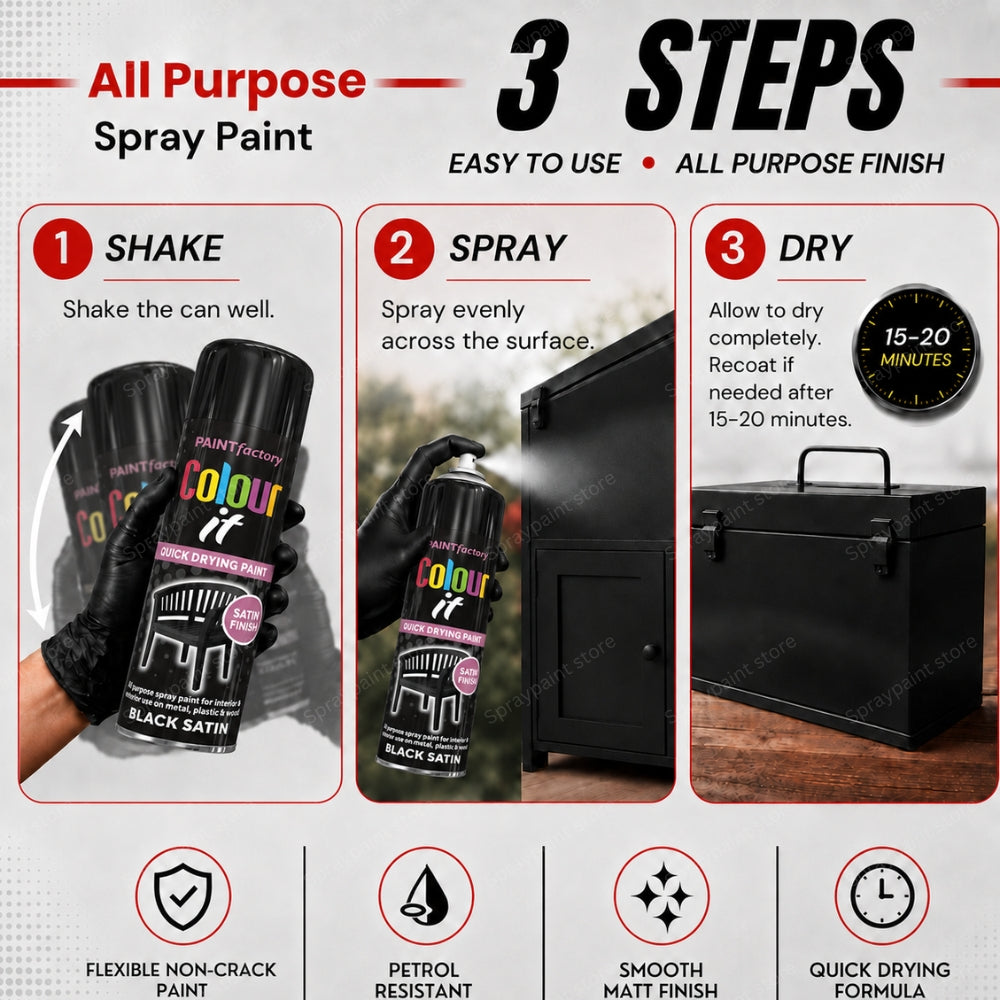 Black Satin 250ml - IT