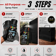 Black Flat Matt 250ml