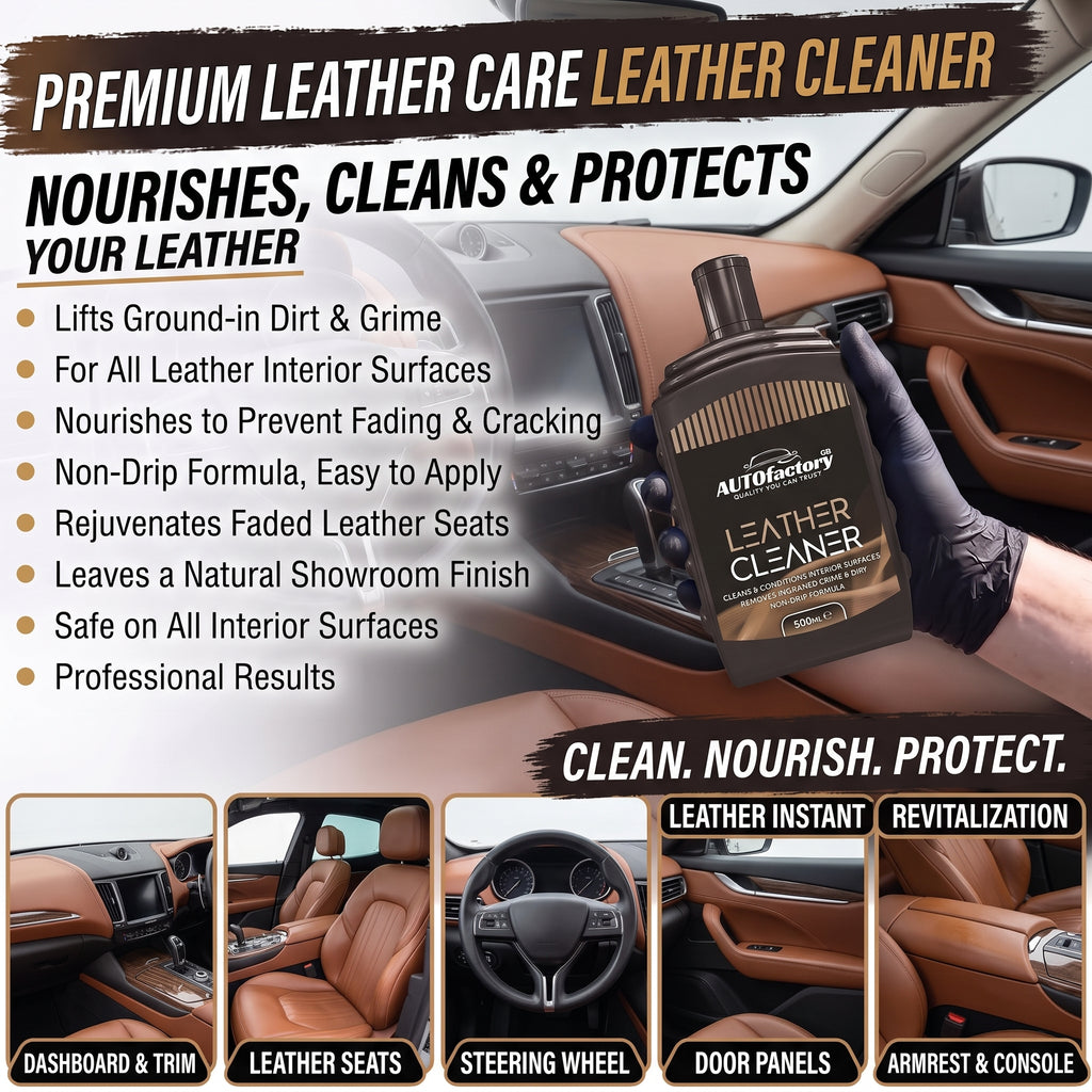 Leather Cleaner Polish 500ml