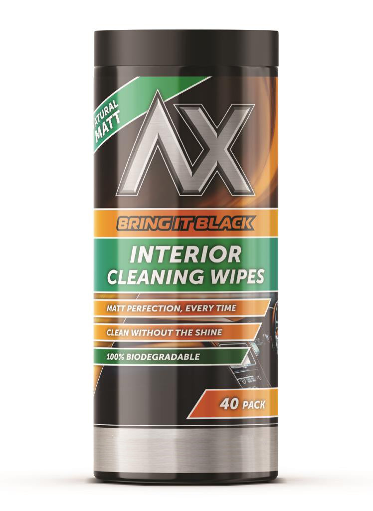 Interior Matt cleaning wipes - 40pk