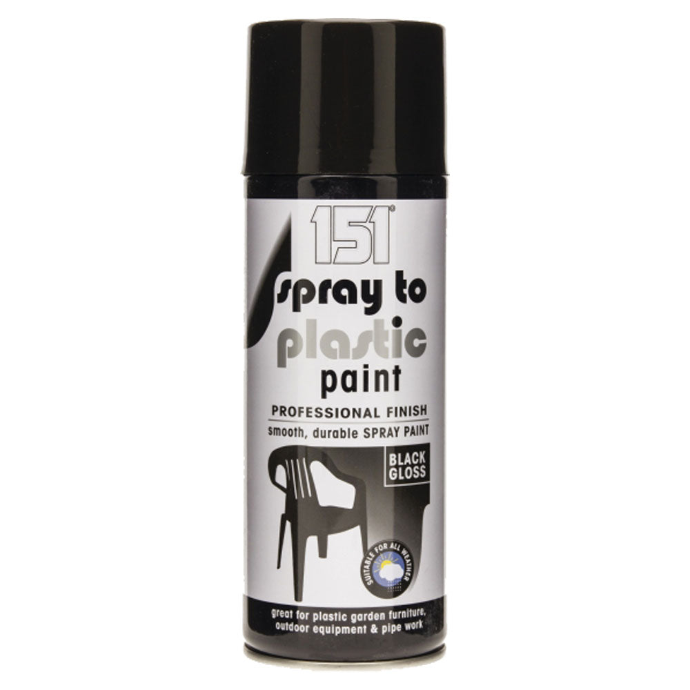 Plastic Black 400ml - 151