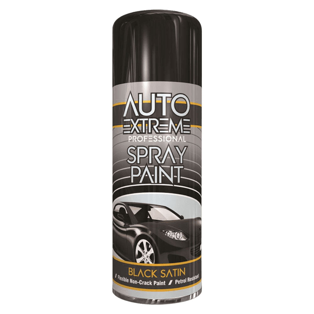 Spray Paint Store Black Satin 400ml 1
