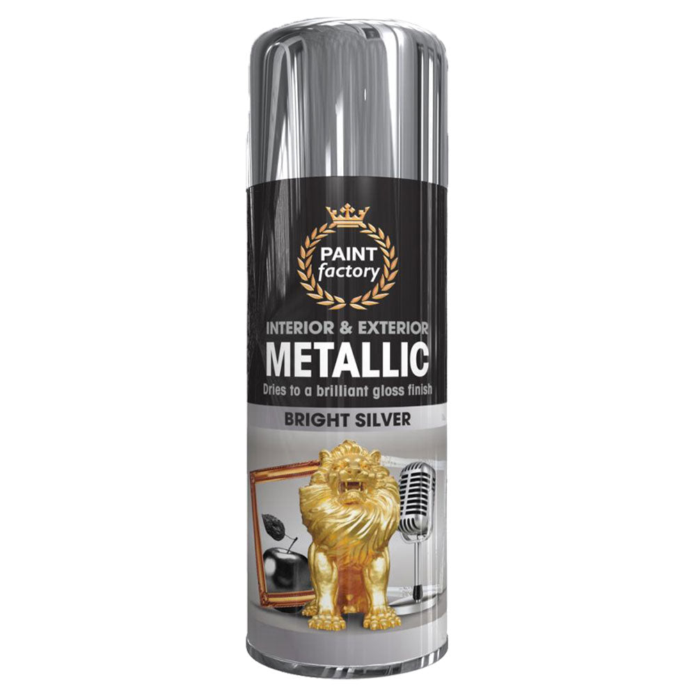 Spray Paint Store Bright Silver 400ml