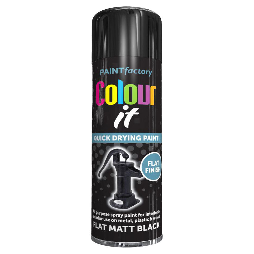 Black Flat Matt 400ml - IT