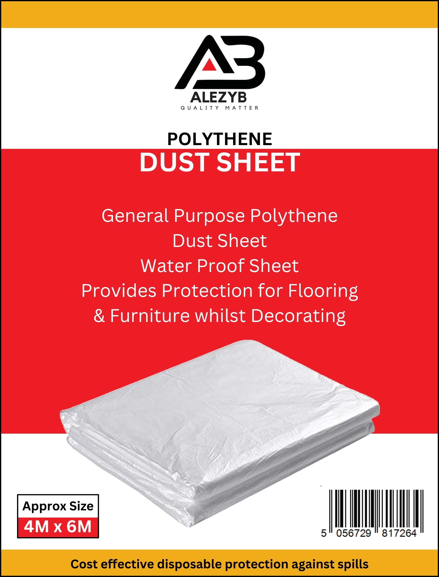 Dust Sheet - Spray Paint Store Dust Sheet