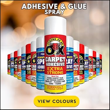 Spray Paint Ahesive Glue