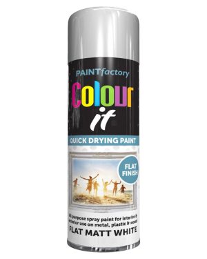 White Flat Matt 400ml - IT