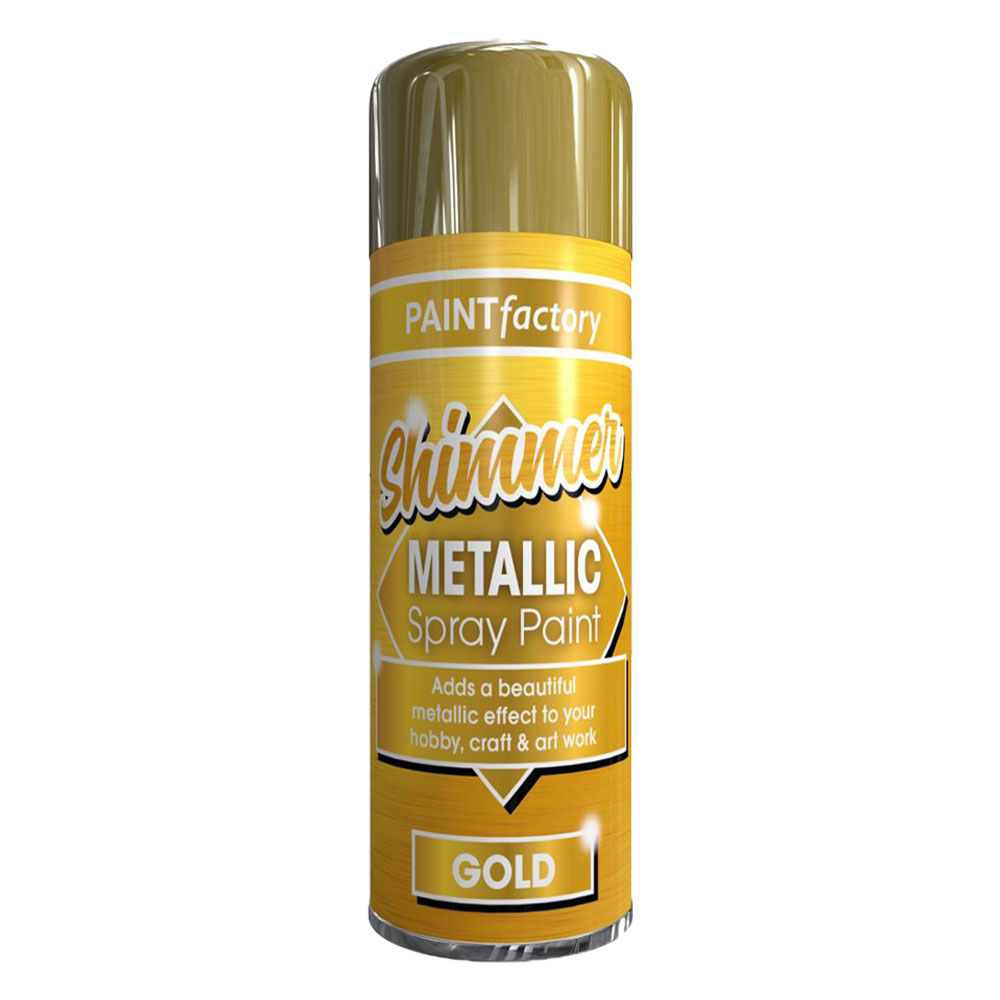 Metallic Gold 200ml - Spray Paint Store Metallic Gold 200ml