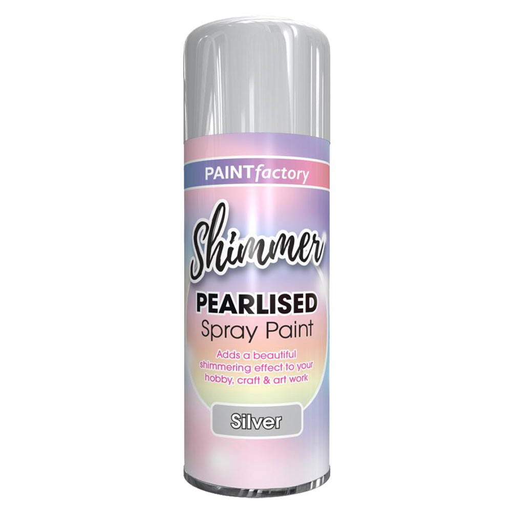 Pearlised Silver 400ml - Spray Paint Store Pearlised Silver 400ml