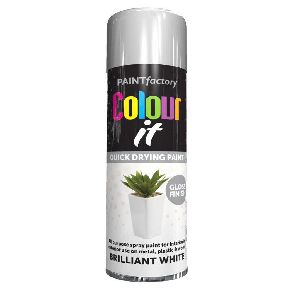 White Gloss 250ml - IT - Spray Paint Store White Gloss 250ml - IT