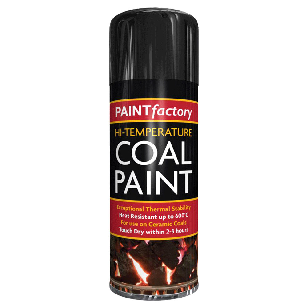Hi-Temperature Coal 400ml - Spray Paint Store Hi-Temperature Coal 400ml