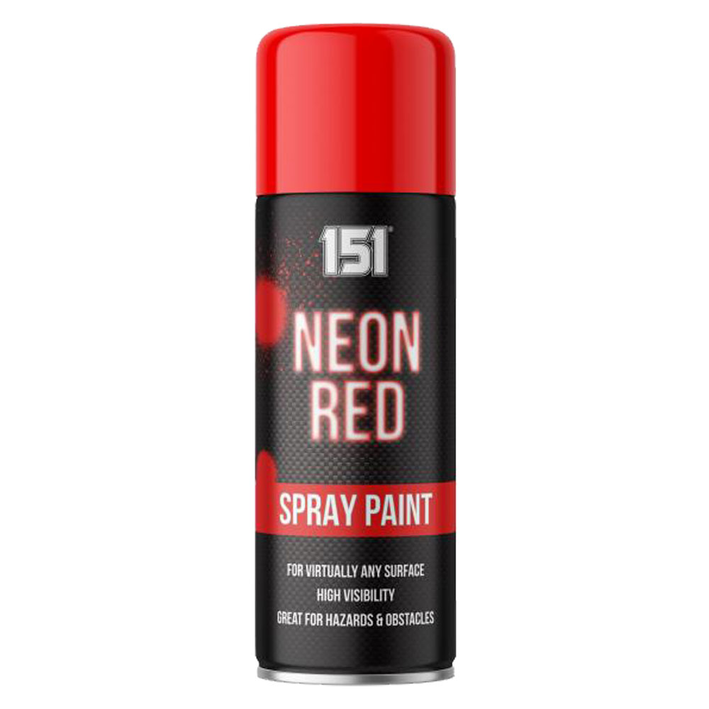 Neon Red 400ml - 151 - Spray Paint Store Neon Red 400ml - 151